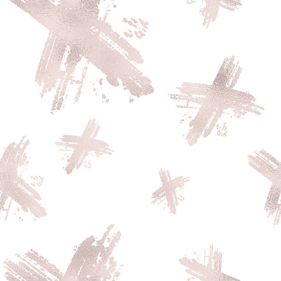 Pink Love Letter Mural Wallpaper