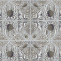 Pineapple Deco Mural Wallpaper - Neutral Tone - pure wallpaper artwork