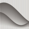 Wavelines Mural Wallpaper - pure wallpaper artwork