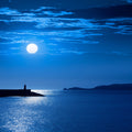 Blue Sunrise Mural Wallpaper - pure wallpaper artwork