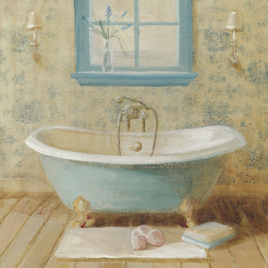 Victorian Bath I Mural Wallpaper