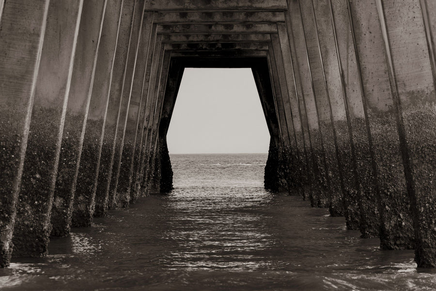 Under the Pier Mural Wallpaper