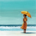 Umbrella At the Beach Mural Wallpaper - pure wallpaper artwork