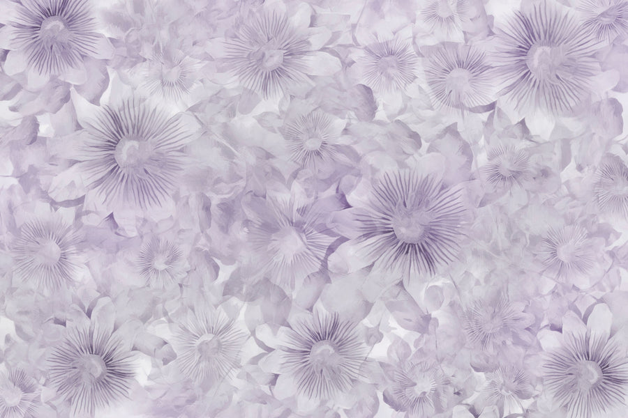 Smiling Flowers Mural Wallpaper - Edition 4