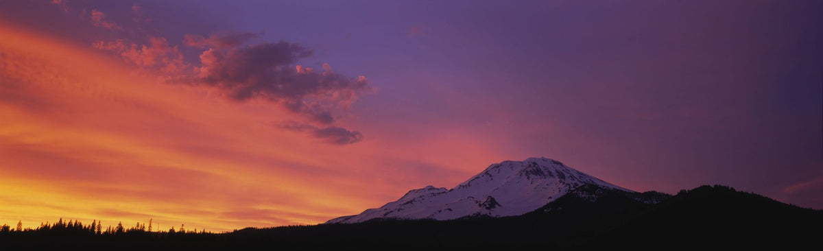 Violet Summit Mural Wallpaper - pure wallpaper artwork