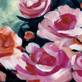 Moody Peonies Mural Wallpaper - pure wallpaper artwork