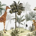 The Giraffes Paradise Mural Wallpaper - pure wallpaper artwork
