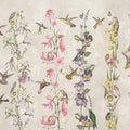 Hummingbirds and Violets Mural Wallpaper - pure wallpaper artwork
