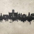 St Albans England Skyline Concrete Mural Wallpaper - pure wallpaper artwork