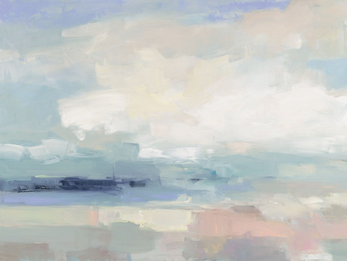 Cloudy Water Mural Wallpaper - pure wallpaper artwork