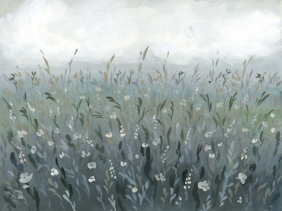 Misty Meadow Mural Wallpaper