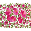 Rose Blooms Mural Wallpaper - Red Tone - pure wallpaper artwork