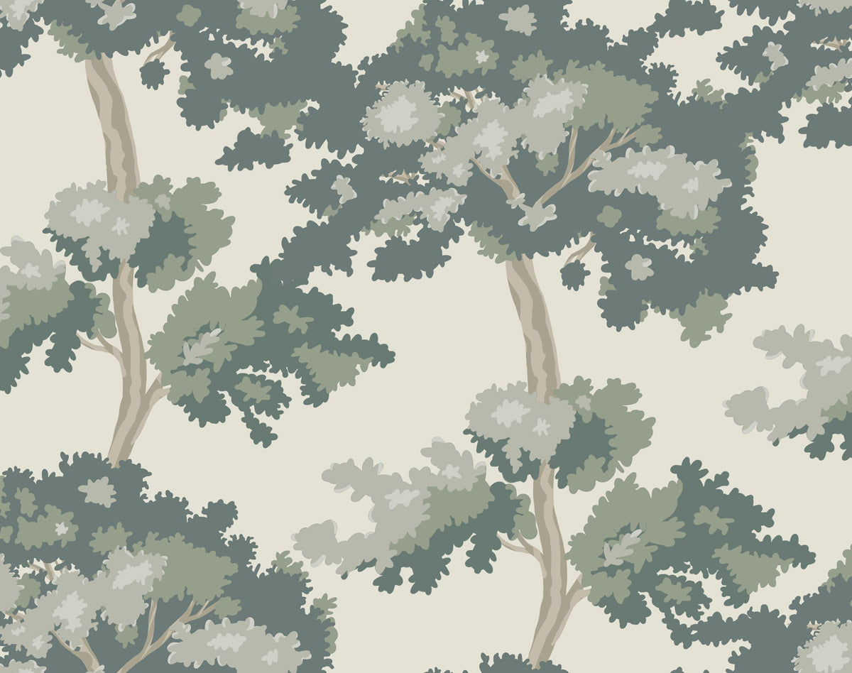 Camouflage Trees Mural Wallpaper - pure wallpaper artwork