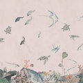 Great Reef, Rose Mural Wallpaper - pure wallpaper artwork