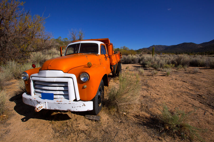 California Vintage Truck Mural Wallpaper