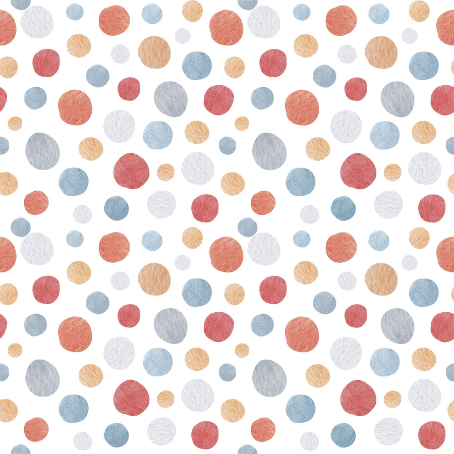 Brushed Circles Mural Wallpaper