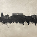 Oban Scotland Skyline Concrete Mural Wallpaper - pure wallpaper artwork