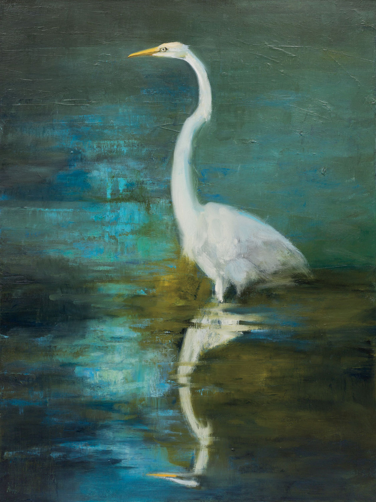 Reflections of a Bird Mural Wallpaper - pure wallpaper artwork