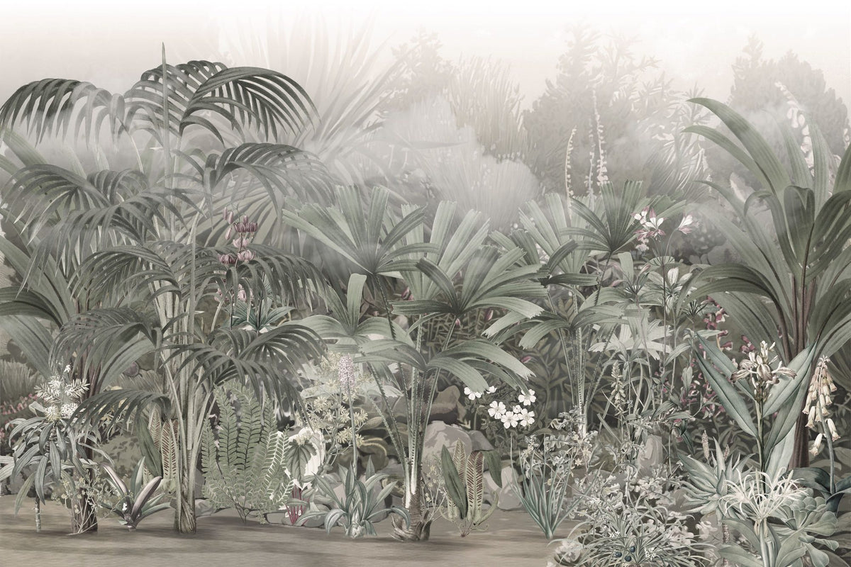Entrance to the Wilderness, Neutral Mural Wallpaper - pure wallpaper artwork