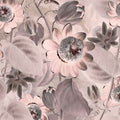 Passifloras Emerging Bright Coral Mural Wallpaper - pure wallpaper artwork