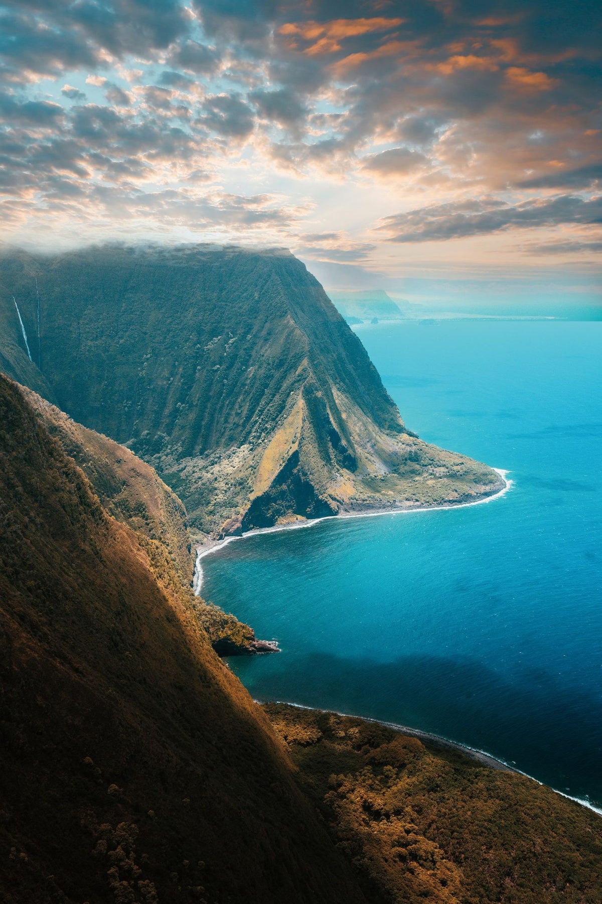 Hawaiian Coast Mural Wallpaper - pure wallpaper artwork