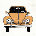 Road Trip Beetle Mural Wallpaper - pure wallpaper artwork