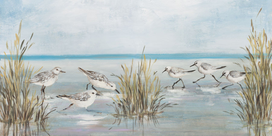 Beach Birds I Mural Wallpaper