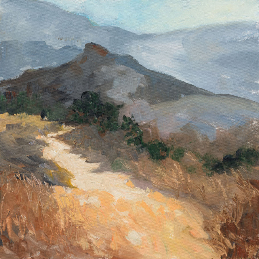 Golden Trail Mural Wallpaper