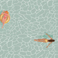 Beach Babes Poolside Mural Wallpaper - pure wallpaper artwork