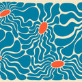 Fluid Flowers Mural Wallpaper - pure wallpaper artwork