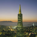 City Spire Sunset Mural Wallpaper - pure wallpaper artwork