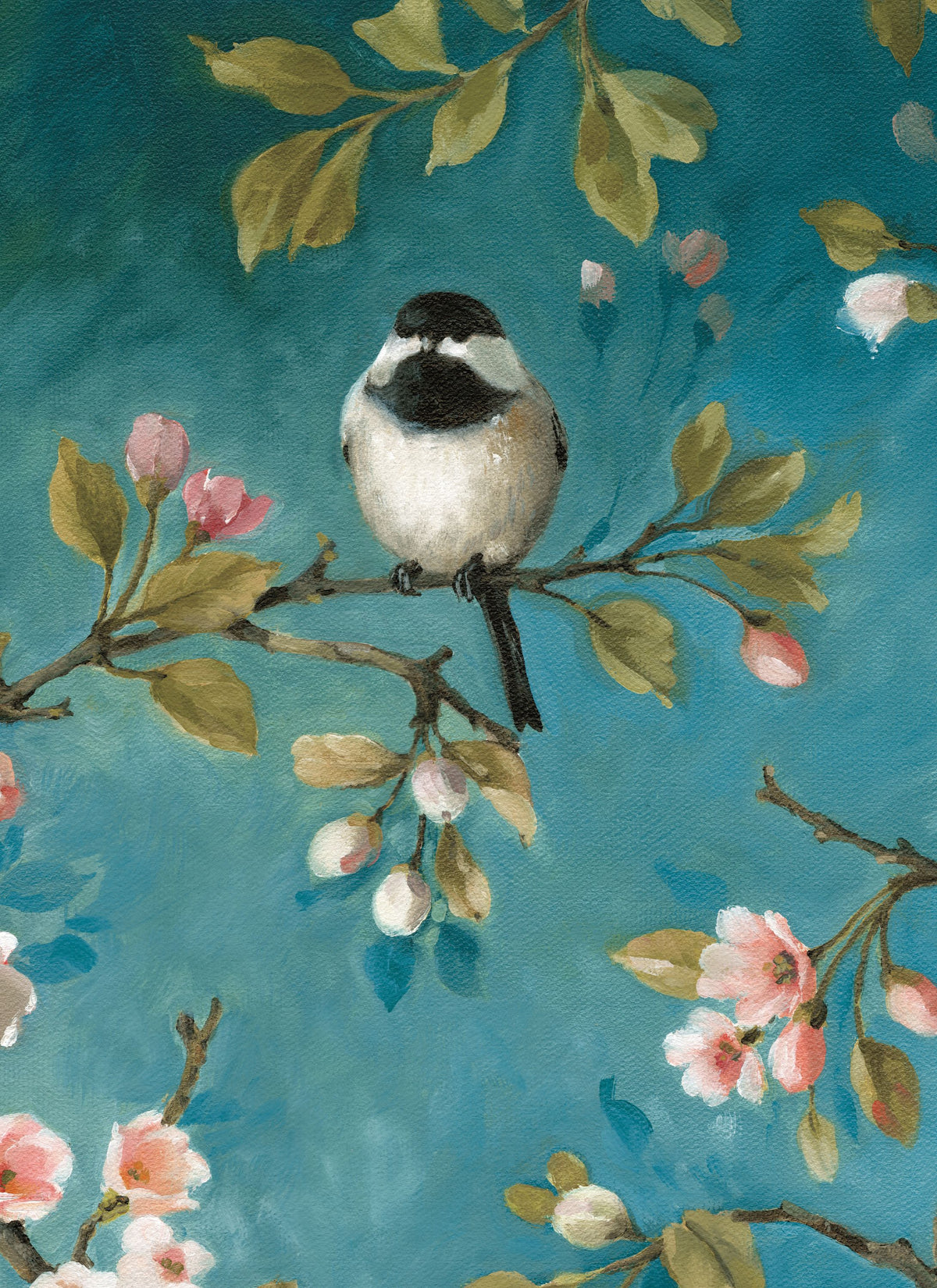 Blossom Bird II Mural Wallpaper - pure wallpaper artwork