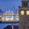 Twilight Harbor Mural Wallpaper - pure wallpaper artwork
