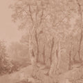 Forest Immersion Pale Terra Mural Wallpaper - pure wallpaper artwork