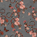 Milk Snakes & Blossoms Mural Wallpaper - pure wallpaper artwork