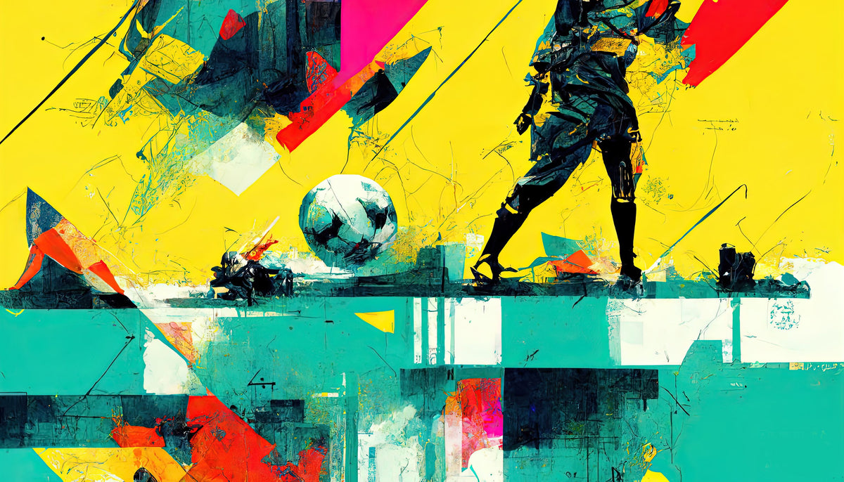 Soccer Post Goal Mural Wallpaper - pure wallpaper artwork