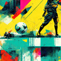 Soccer Post Goal Mural Wallpaper - pure wallpaper artwork