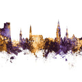 Groningen the Netherlands Skyline Mural Wallpaper - pure wallpaper artwork