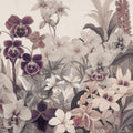 The Tenderness of Orchids, Peach Mural Wallpaper - pure wallpaper artwork