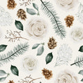 Winter Green Mural Wallpaper - pure wallpaper artwork