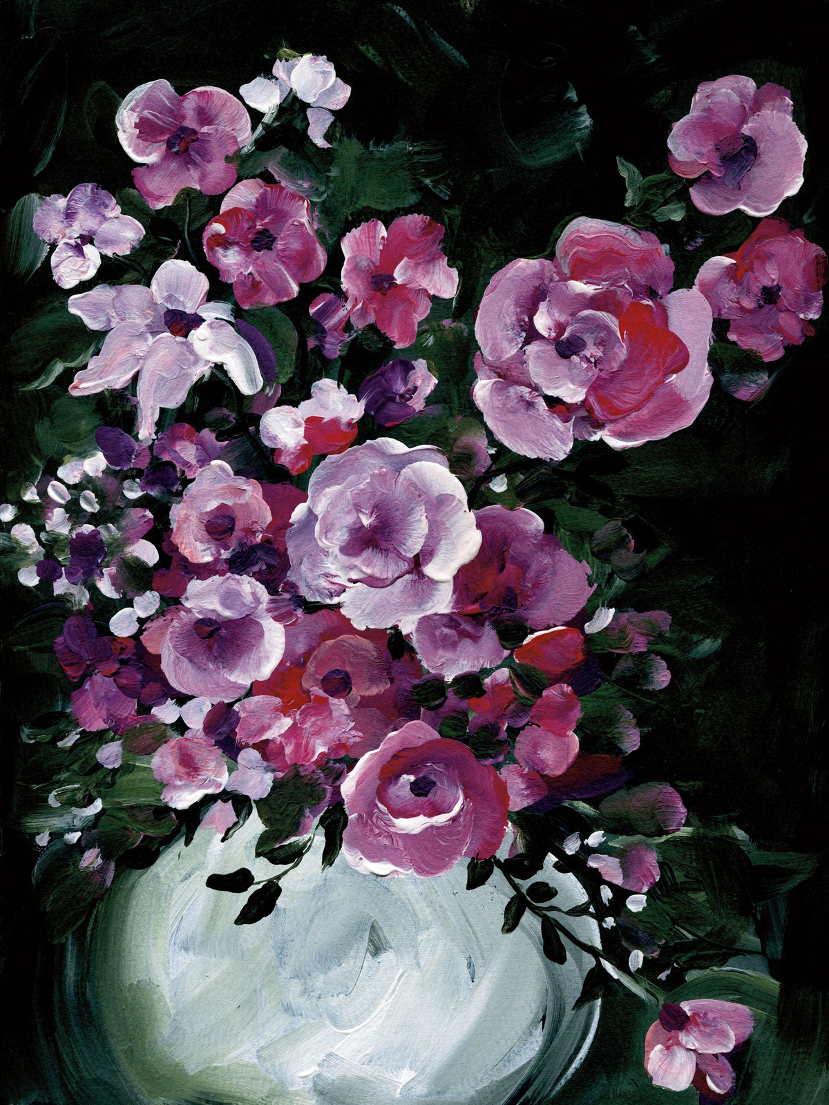 Botanical Elegance Mural Wallpaper - pure wallpaper artwork