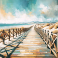 Secluded Beach Mural Wallpaper - pure wallpaper artwork