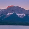 Spray Lakes Reservoir Sunset Mural Wallpaper - pure wallpaper artwork