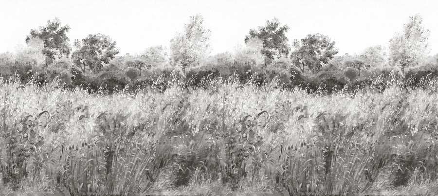Landscape Wallpaper Mural – Scenery Wall Mural – Meadow Whisper, Stone printable artwork