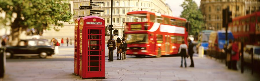 London Calling III Mural Wallpaper