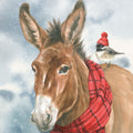 Winter Donkey Mural Wallpaper - pure wallpaper artwork