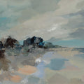 Morning Coastal View Mural Wallpaper - pure wallpaper artwork
