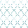 Medallion Trellis, Seafoam Mural Wallpaper - pure wallpaper artwork