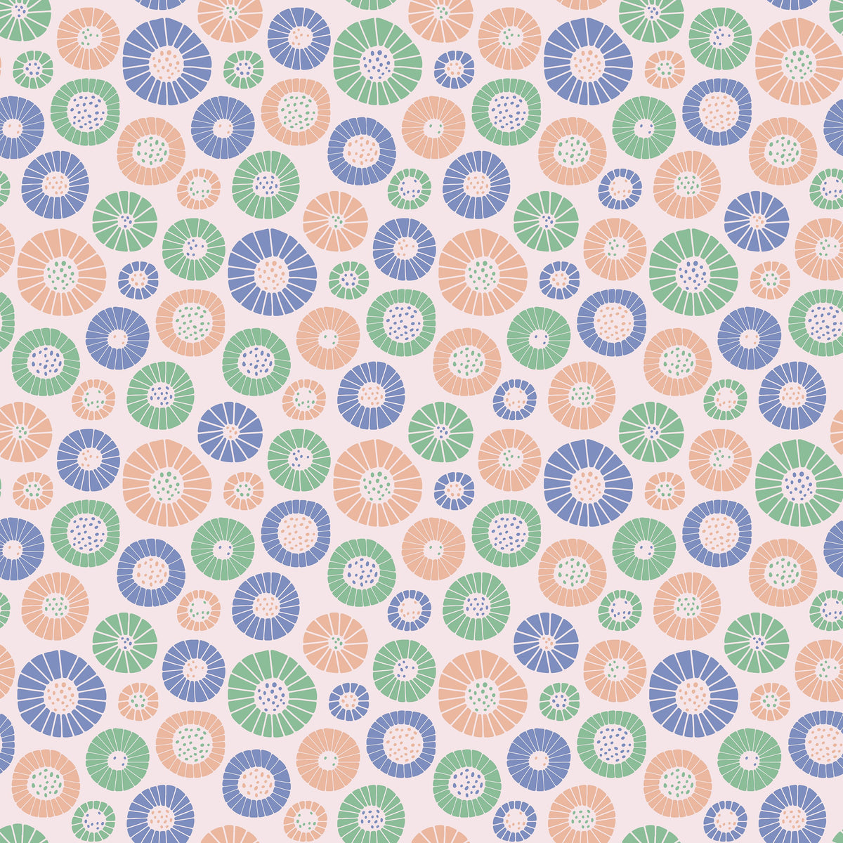 Daisies in Bloom Mural Wallpaper - pure wallpaper artwork