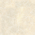 Cream Peony Mural Wallpaper - pure wallpaper artwork